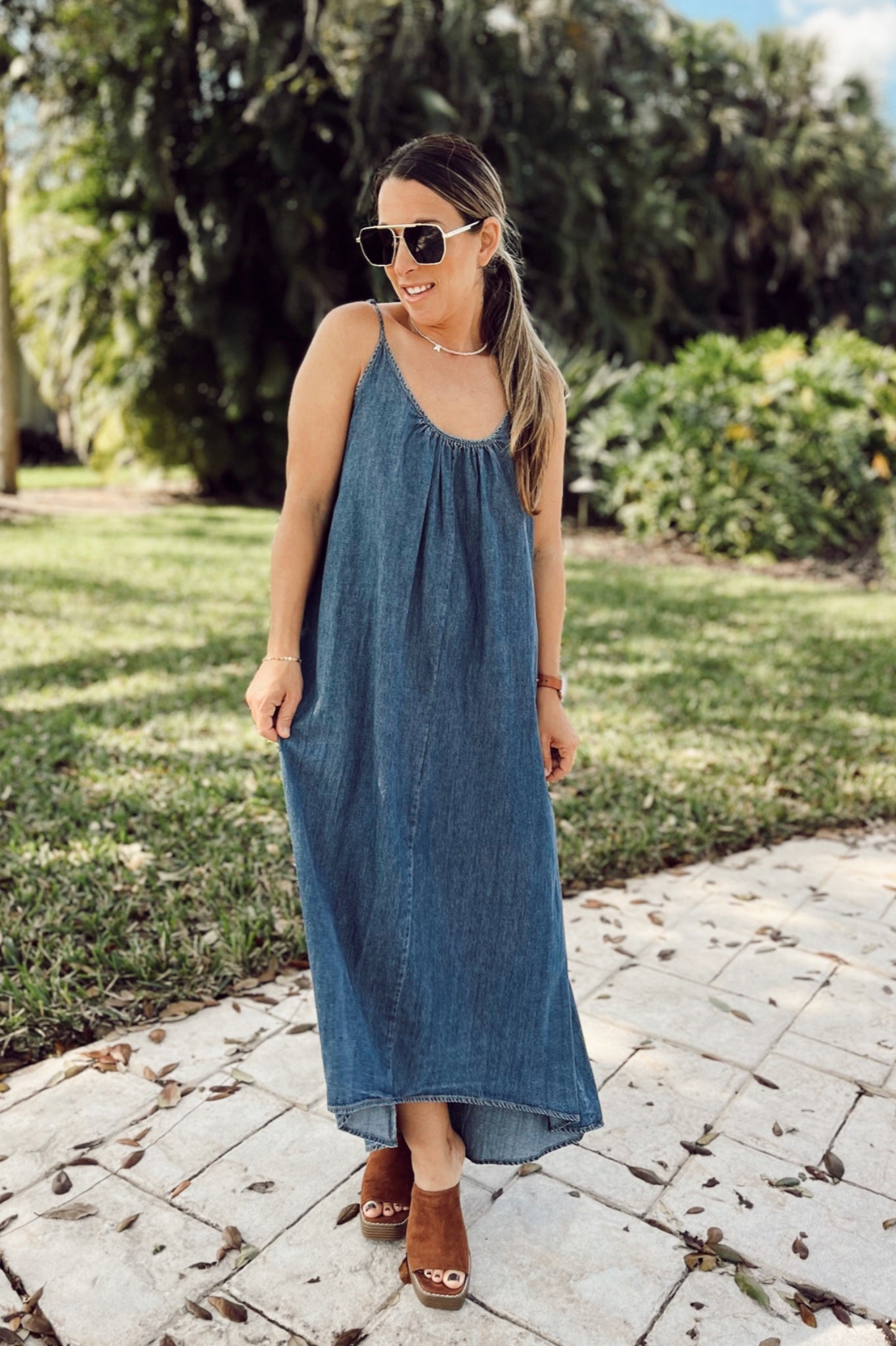 The Athena Denim Dress