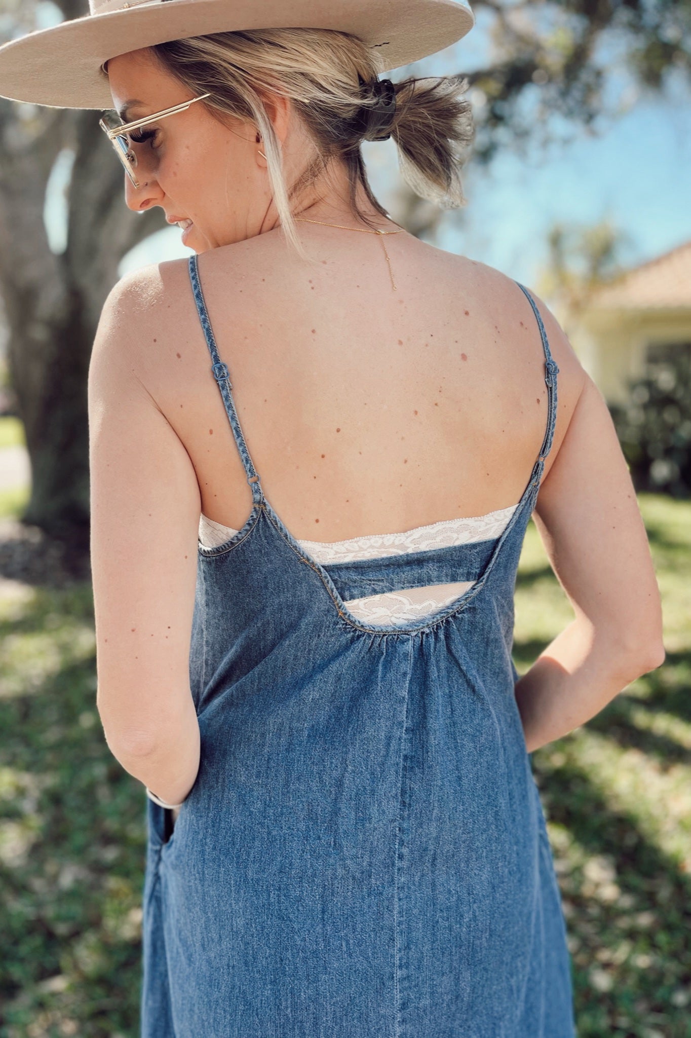 The Athena Denim Dress