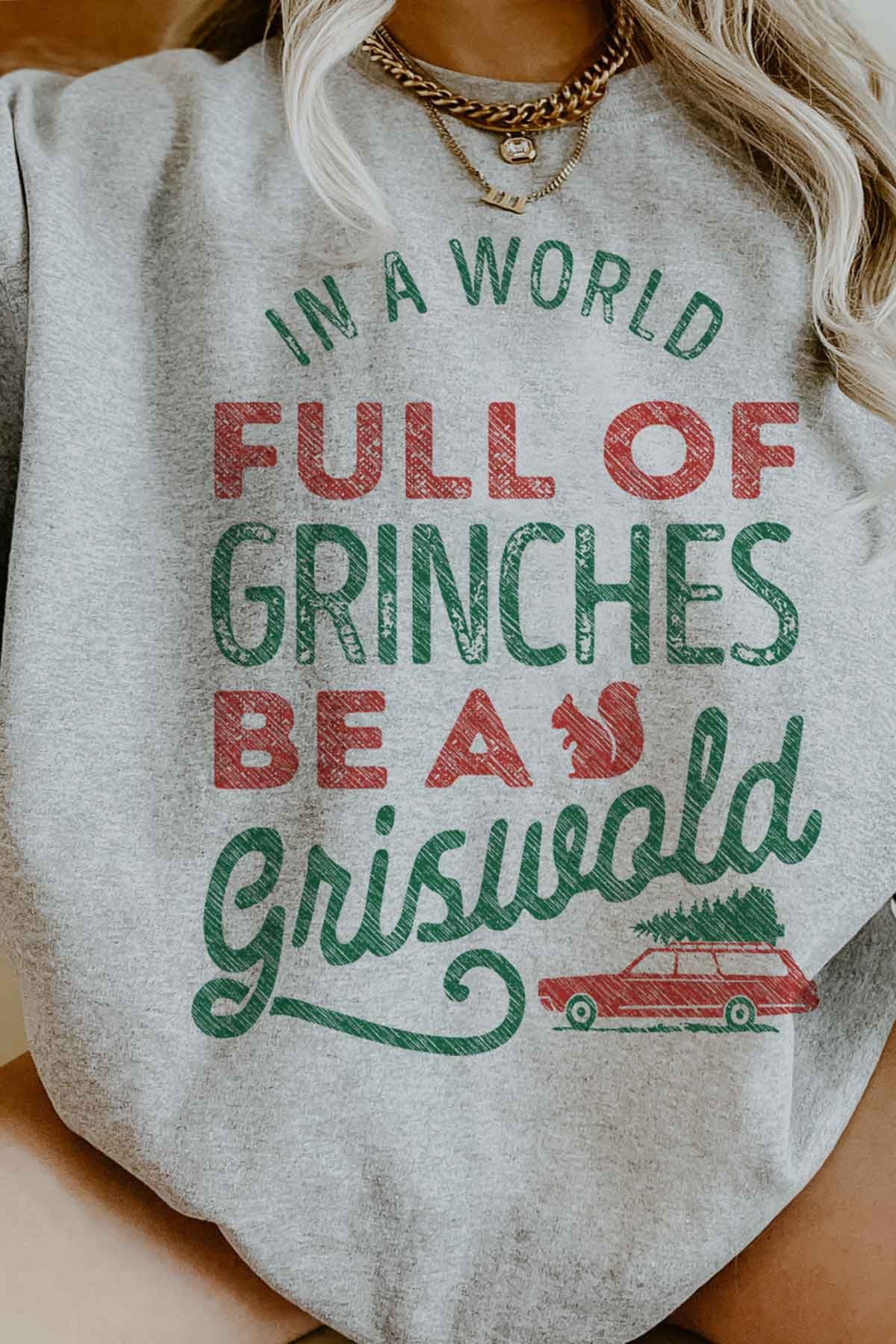 The Grinch + Griswald Sweatshirt