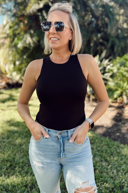 The Betsy Bodysuit- Black