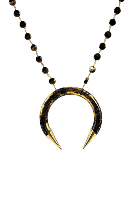 The Reese Horn Necklace